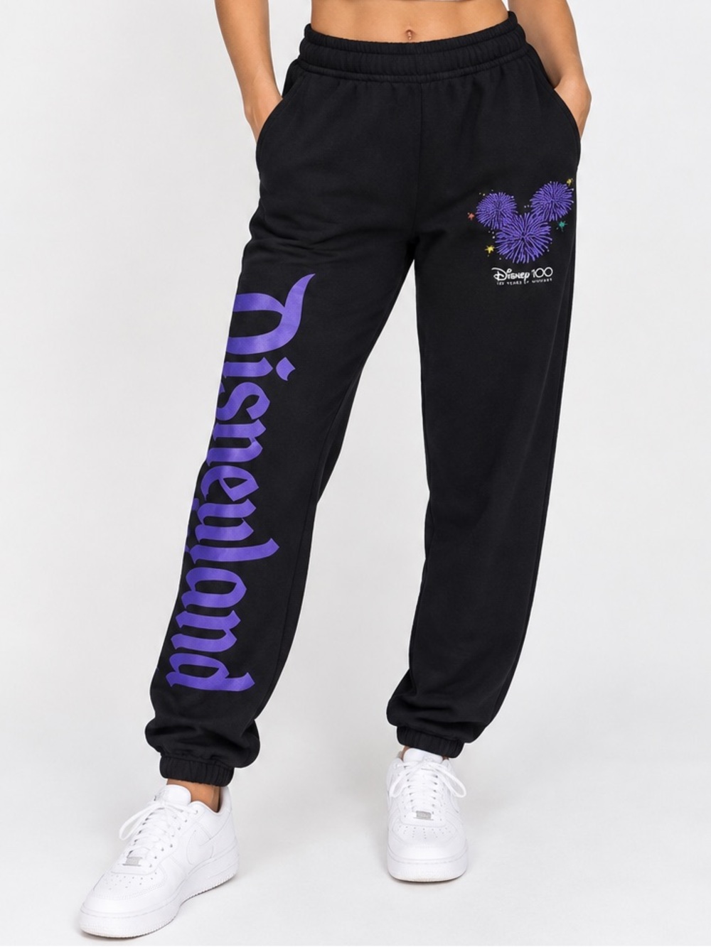 Disney Parks 100th Anniversary Sweatpants NWT Small Disney Resort